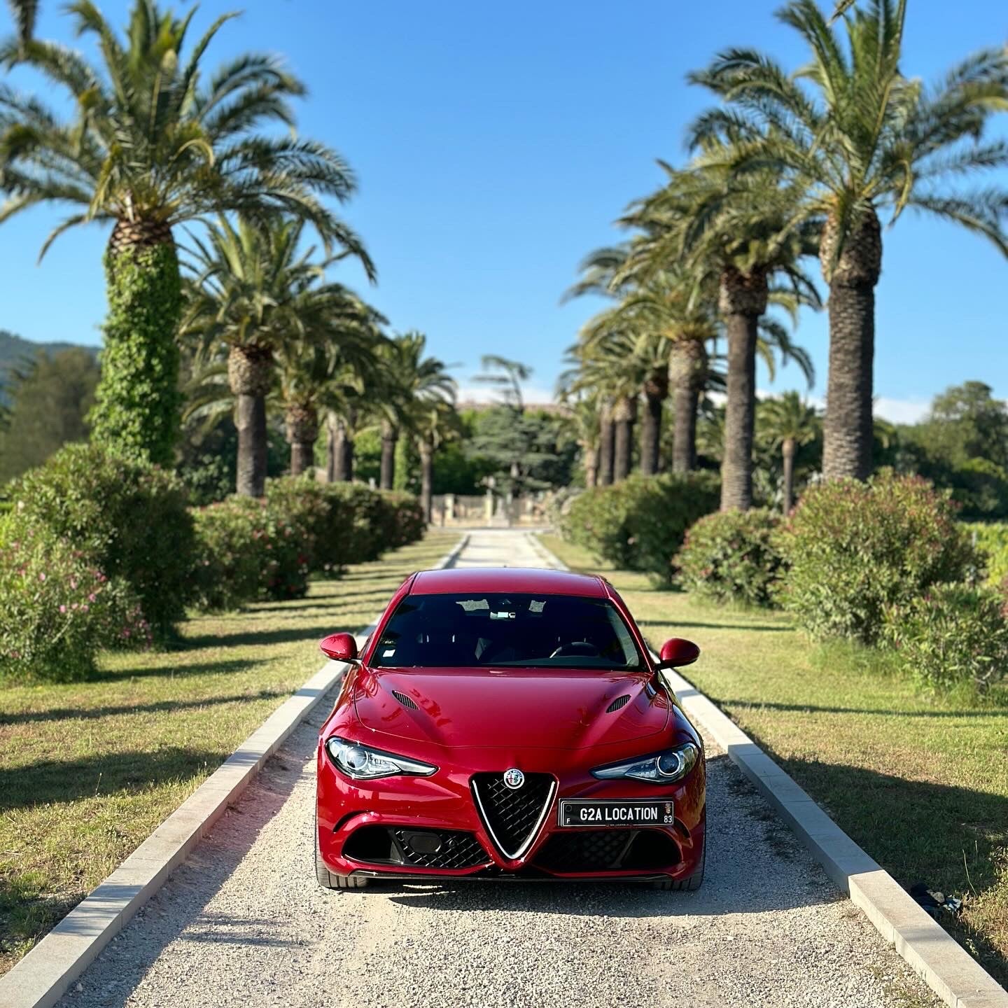 Louer une GIULIA avec chauffeur