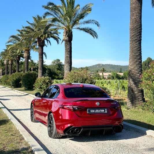 Louer une GIULIA avec chauffeur